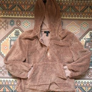 “Sherpa” sweatshirt from Forever 21